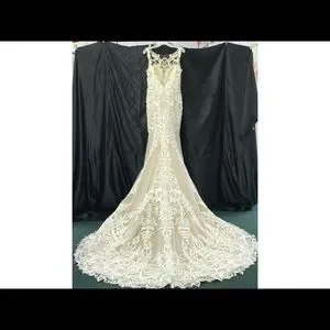 Yumi Katsura Dresses | Yumi Katsura Wedding Gown (Faith) | Color: Cream/White | Size: 12 | Brittclee's Closet